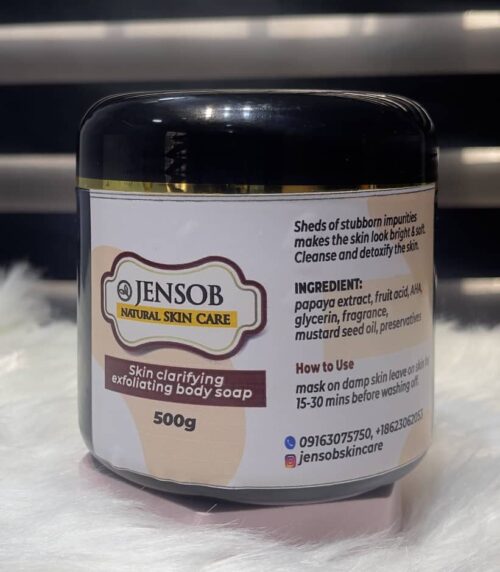 Skin Clarifying Exfoliating Body Soap